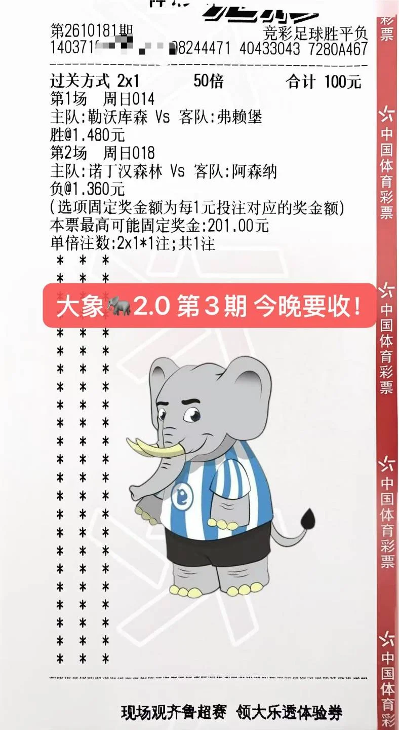 大象🐘2.0先出赛事分析