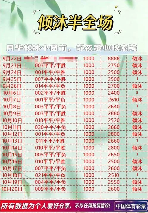 倾沐双平系列更新赛事分析