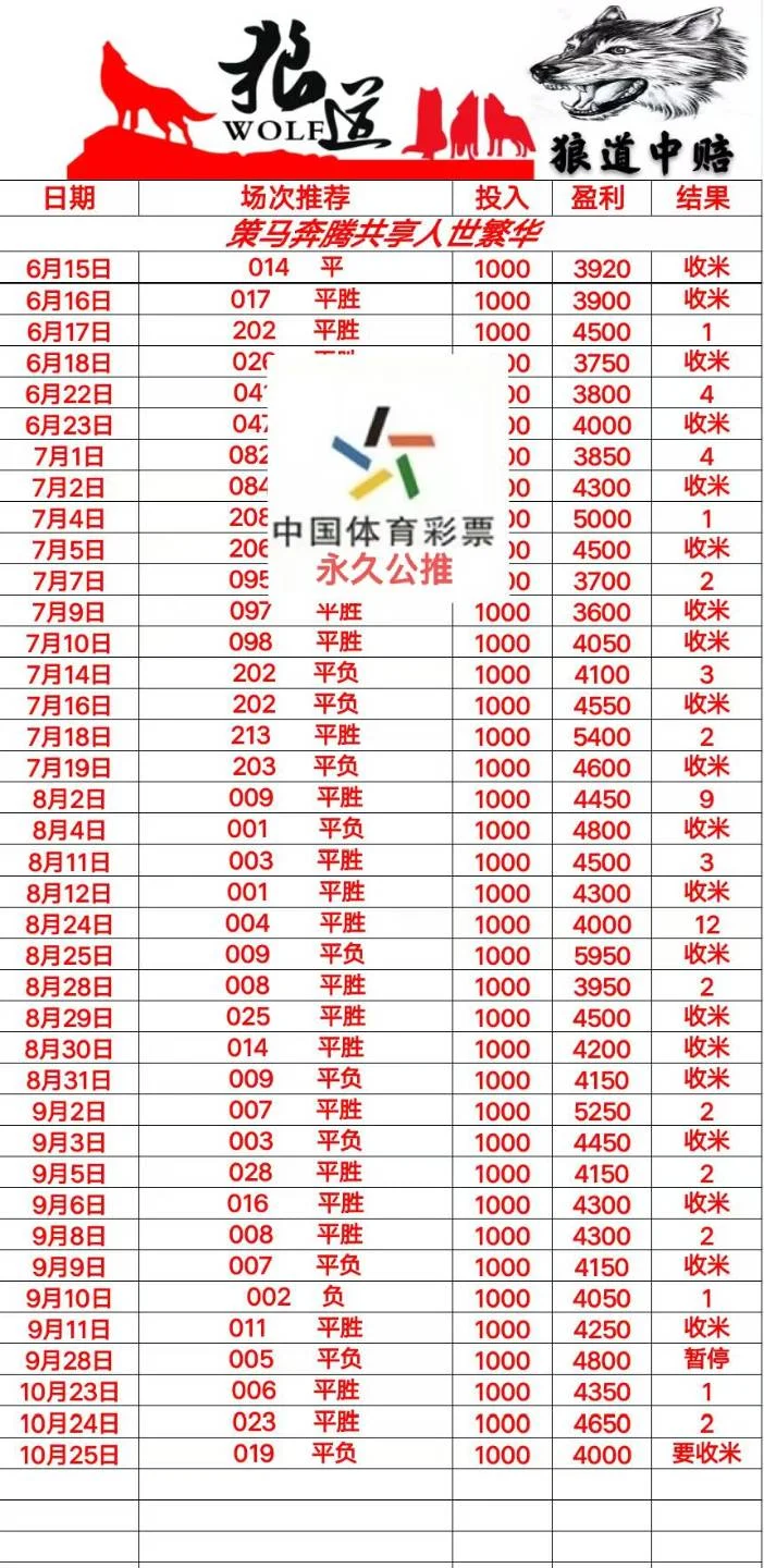 踏浪赛事分析