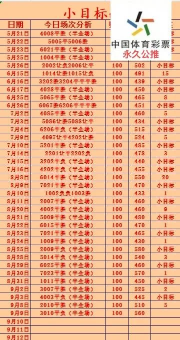 小目标赛事分析
