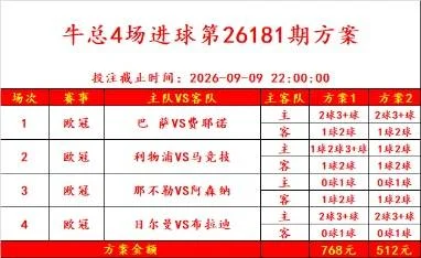 牛总赛事分析