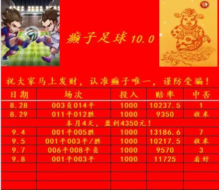 癫子赛事分析