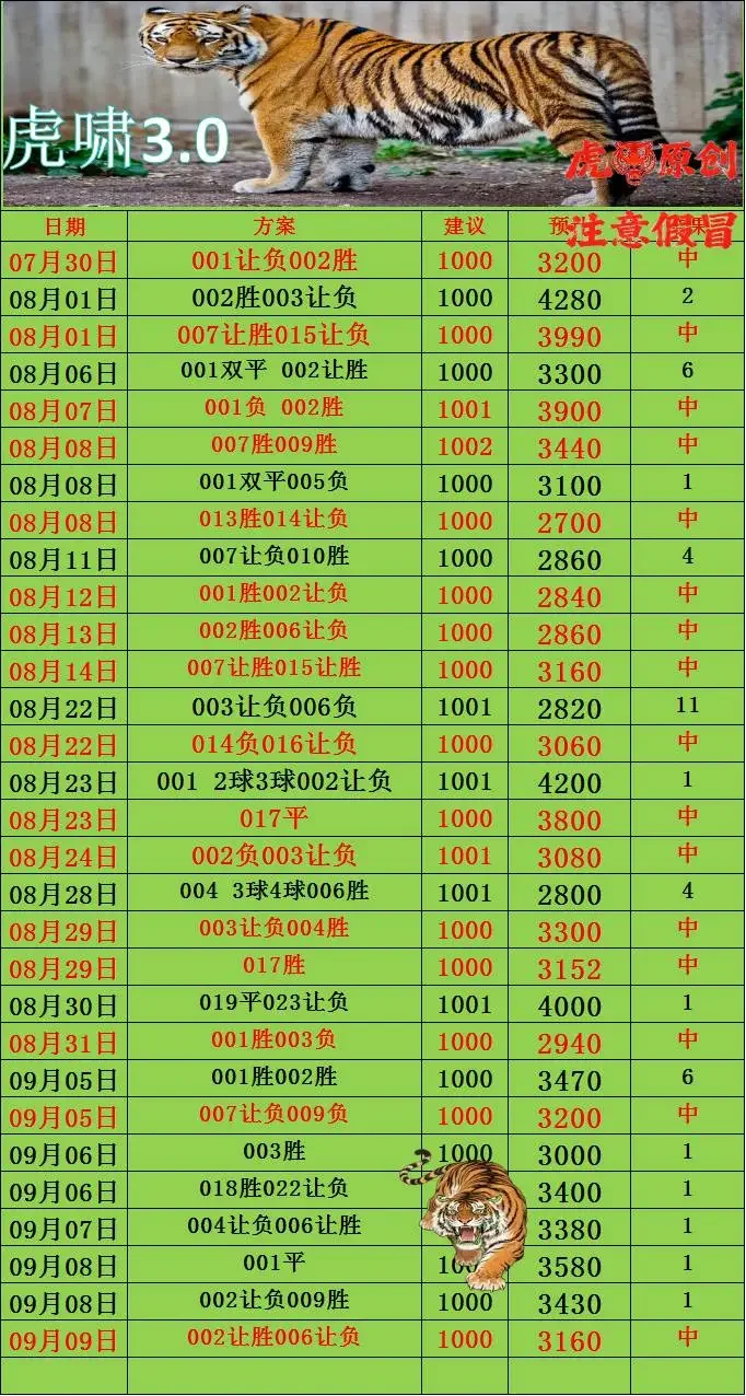 虎啸足球赛事分析