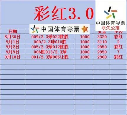 彩红赛事分析
