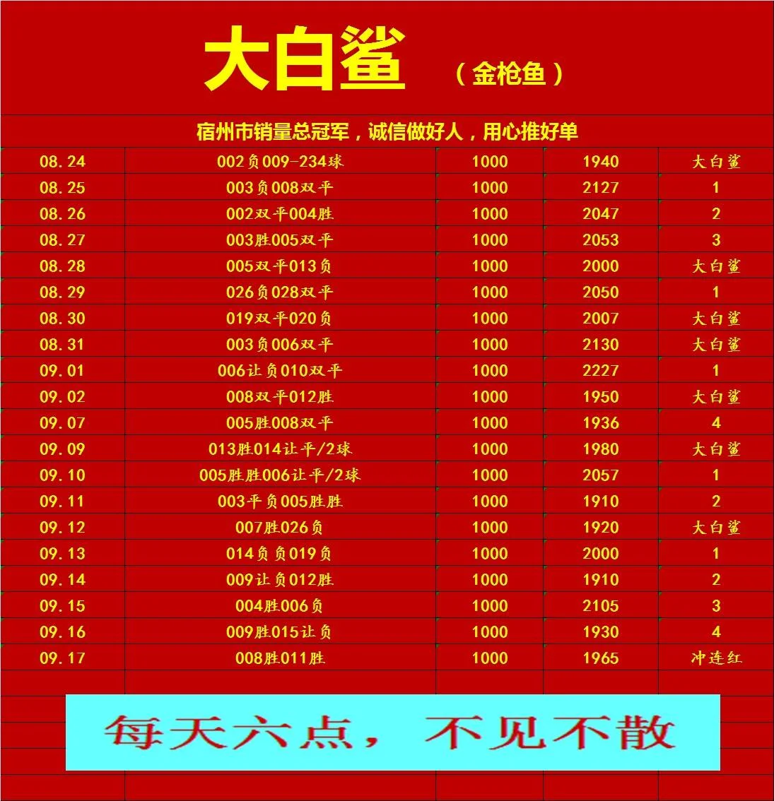鲨嫂赛事分析